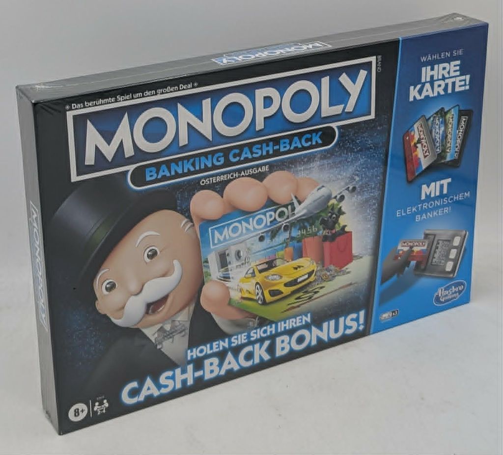 Hasbro Monopoly Banking Cash-Back ÖSTERREICH AUSGABE; Produktbild 