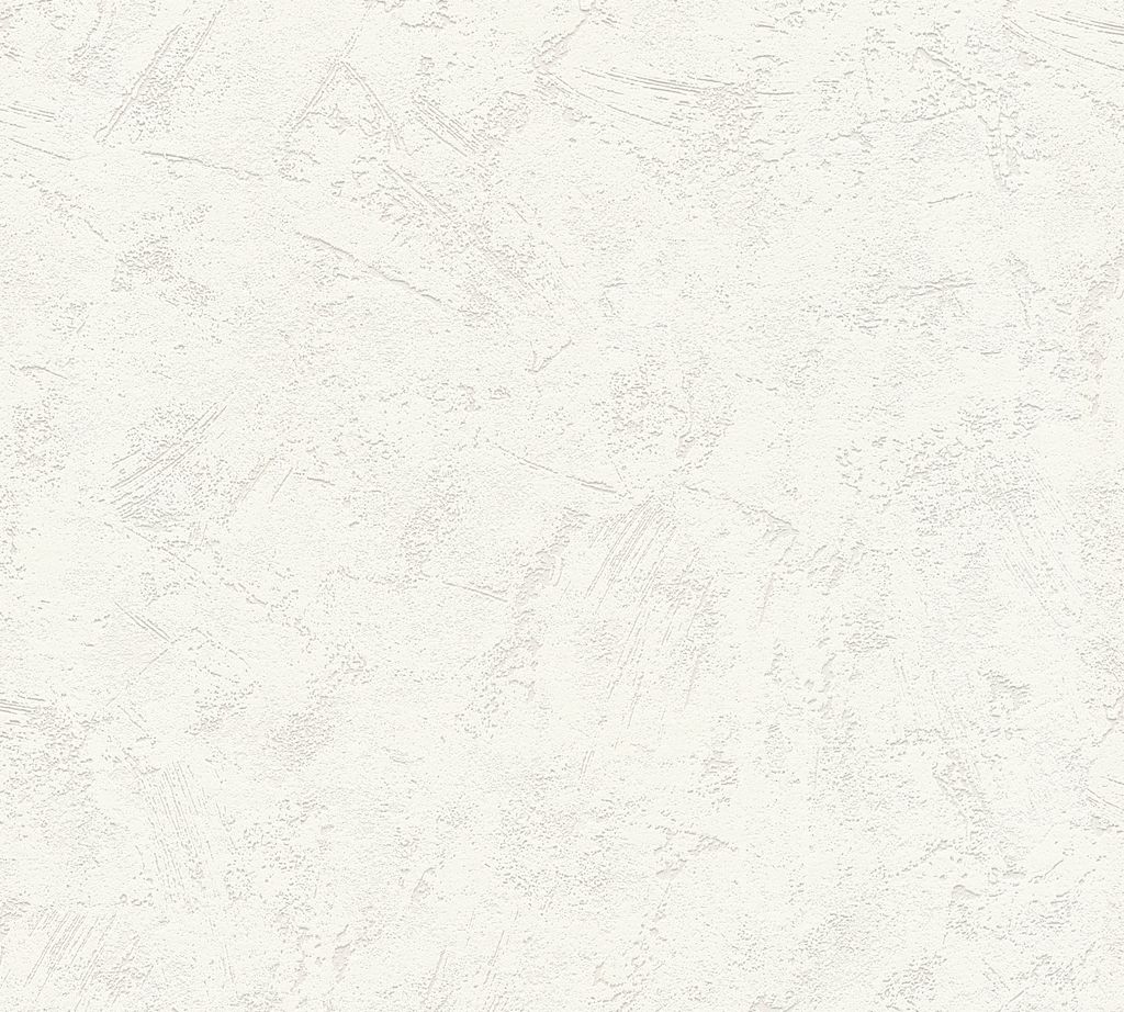 A.S. Création Tapete in Putzoptik Flavour Vliestapete weiß Produktbild 