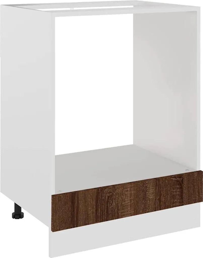 Base Cucina Rovere Marrone 60x46x81.5 | Mobile Multi-Storage Legno