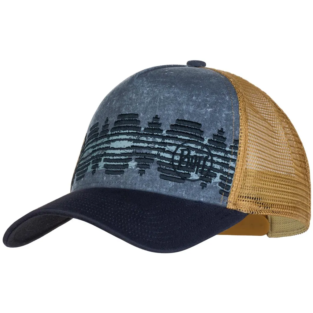 BUFF Trucker Cap Stone Blue L/XL - Cappello Visiera Curva Urban Style