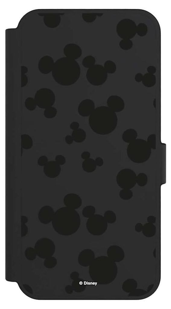 NIVOCASE Klapphülle für Samsung Galaxy S24 FE 5G Handyhülle aus Kunst Leder NIVOflip schwarz Disney Mickey Mouse Muster