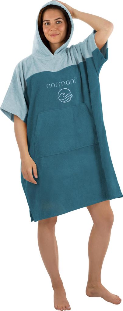 normani Damen Surfer Poncho