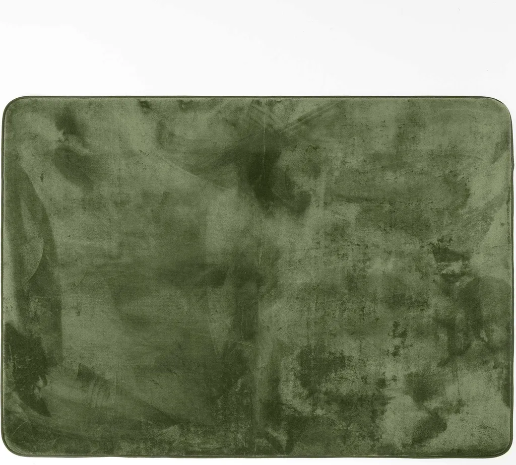 Grand Tapis de Salon Vert 120x170 cm - Revêtement de Sol Doux Design
