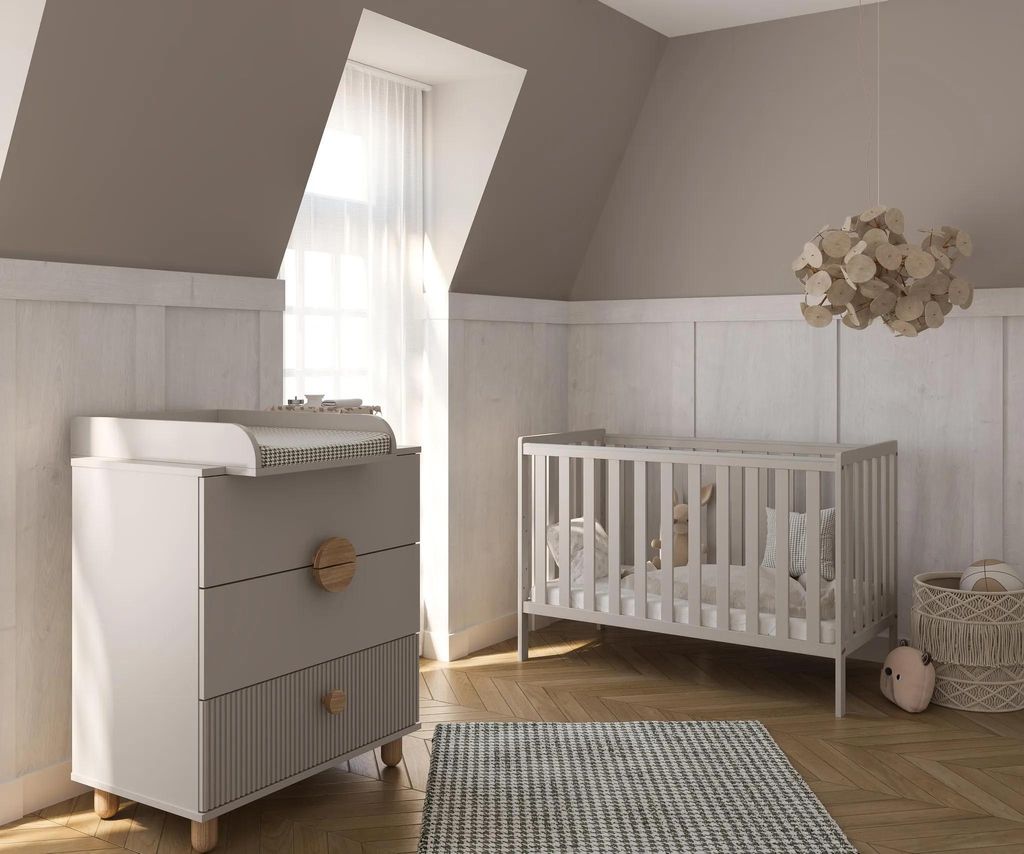 ZEE BAMBI Zestaw łóżeczko niemowlęce dziecięce 120x60 cm Zdjęcie produktu 