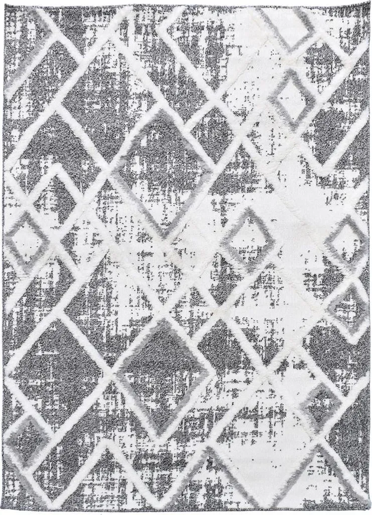 Tapis shaggy vintage LADURO idéal pour décorer une chambre cosy