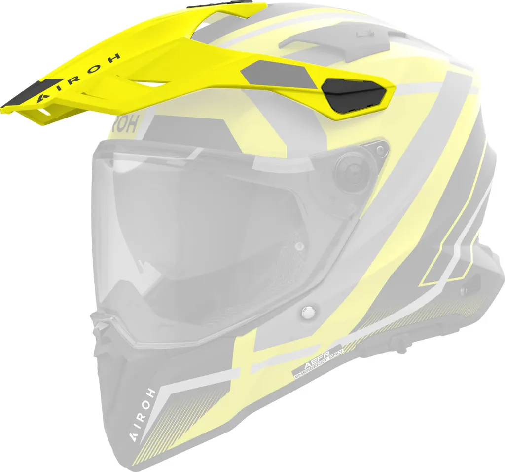 Visière de rechange Airoh Commander 2 Mavick Jaune - Accessoire Casque