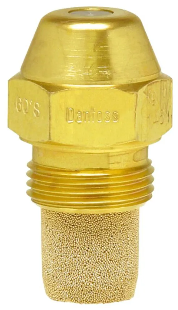 Évitez les pannes de brûleur avec le gicleur Danfoss 2,75 g 60° S plein