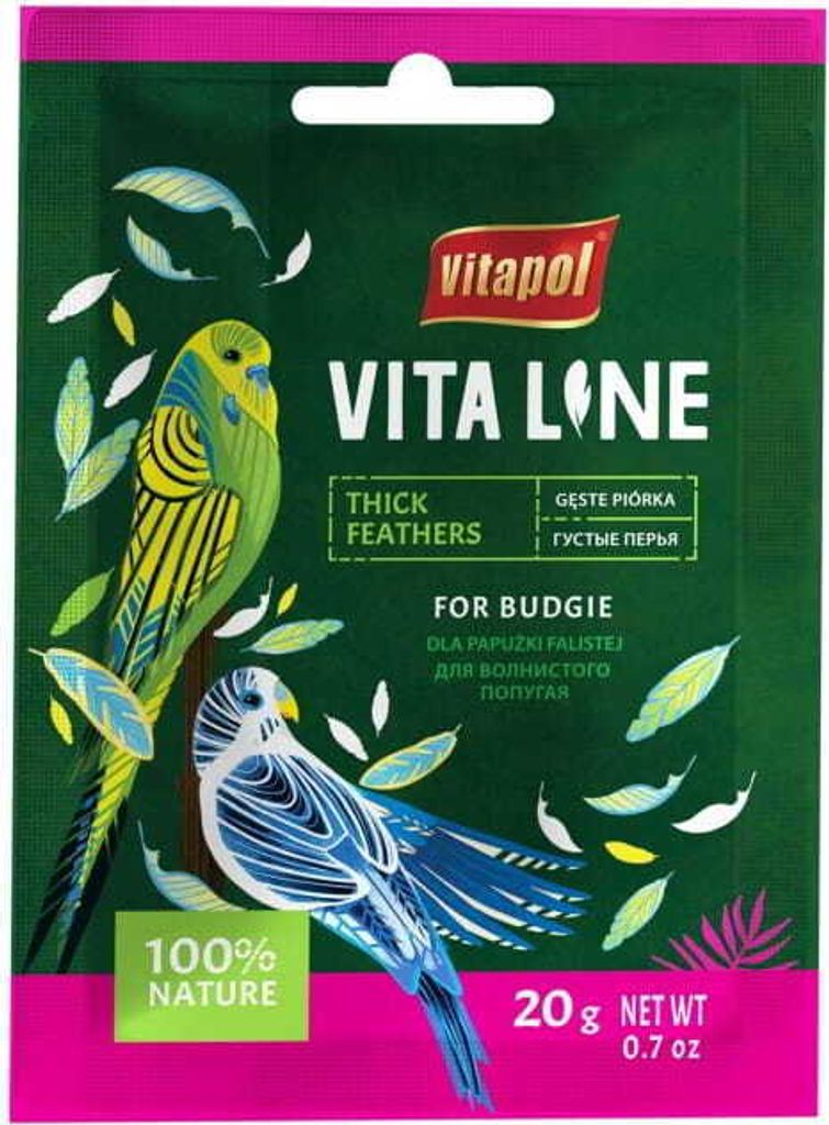 Vitapol VITALINE Dicke Federn 20g Produktbild 