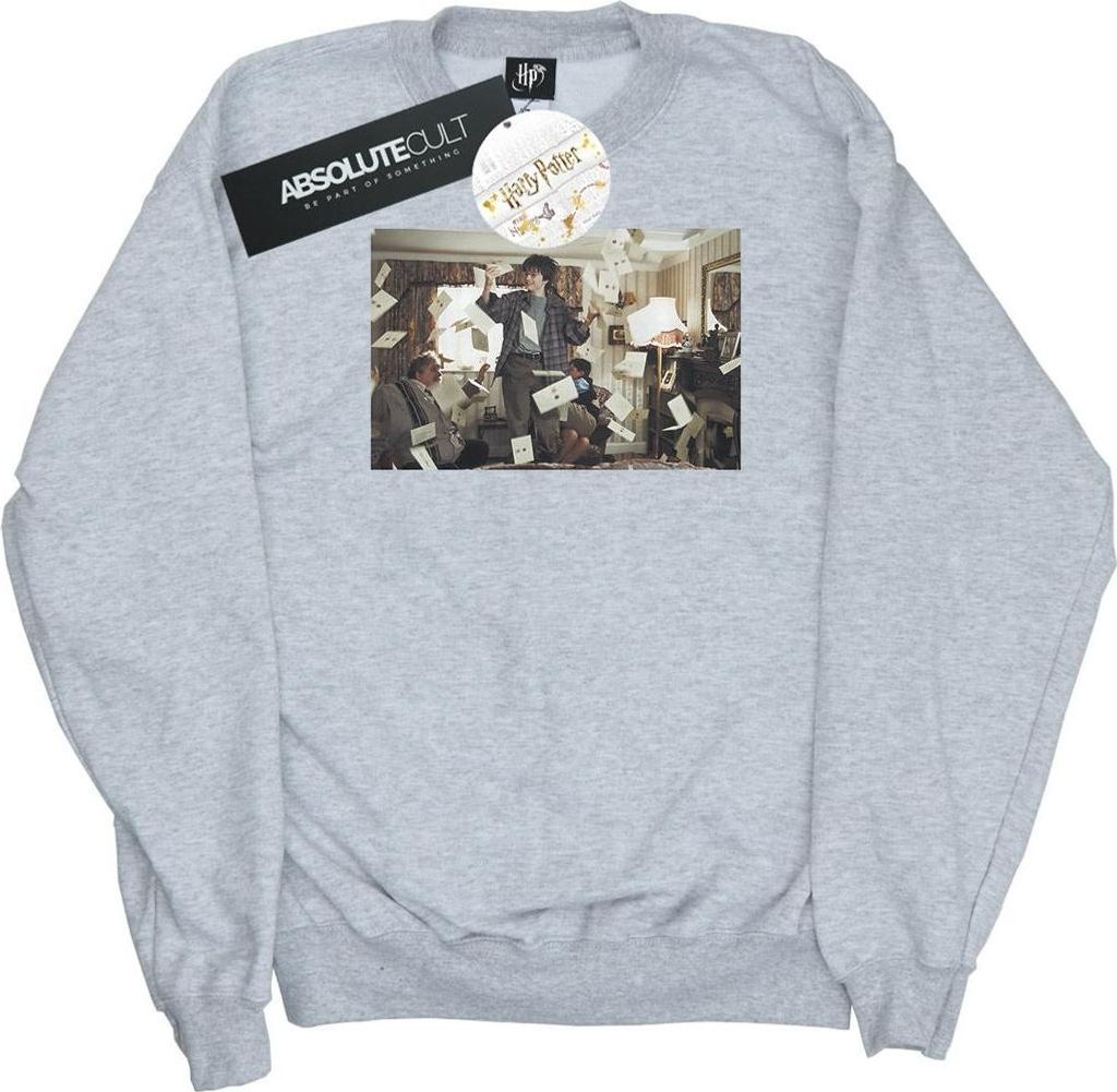 Harry Potter - "Letter From Hogwarts" Sweatshirt für Damen BI20884 (XL) (Grau)