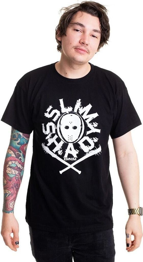 Eminem - "Shady" T-Shirt für Herren/Damen Uni RO1243 (S) (Schwarz)