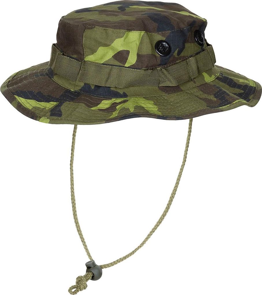 MFH US GI Buschhut Kinnband Boonie Rip Stop M 95 CZ tarn Produktbild 