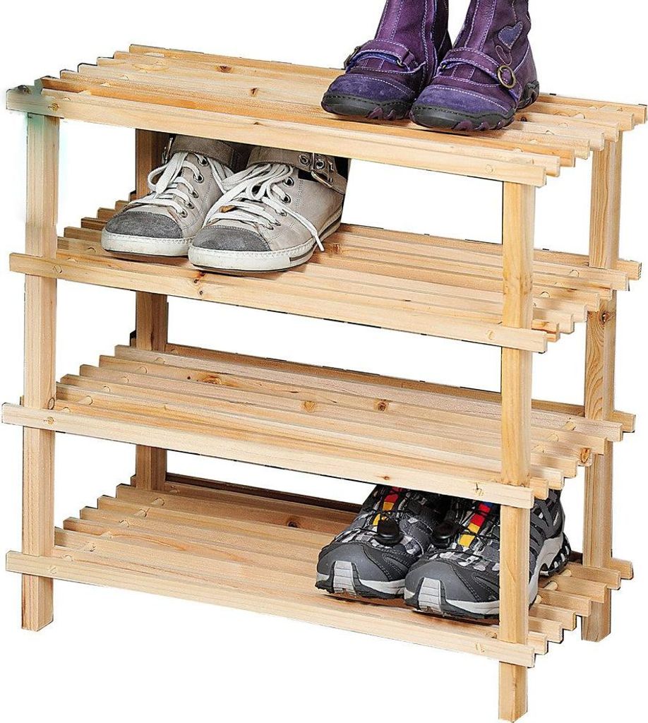 Kesper 69724, offen, Holz, Holz, 4 Regale, Produktbild 