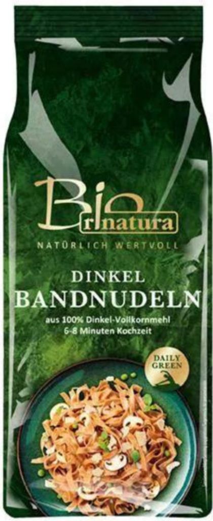 rinatura Dinkel Bandnudeln, 250g Produktbild 