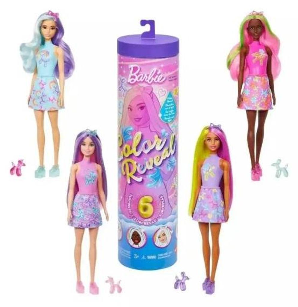 Poupée Barbie Color Reveal « Animaux ballons » - Mattel Image du produit 