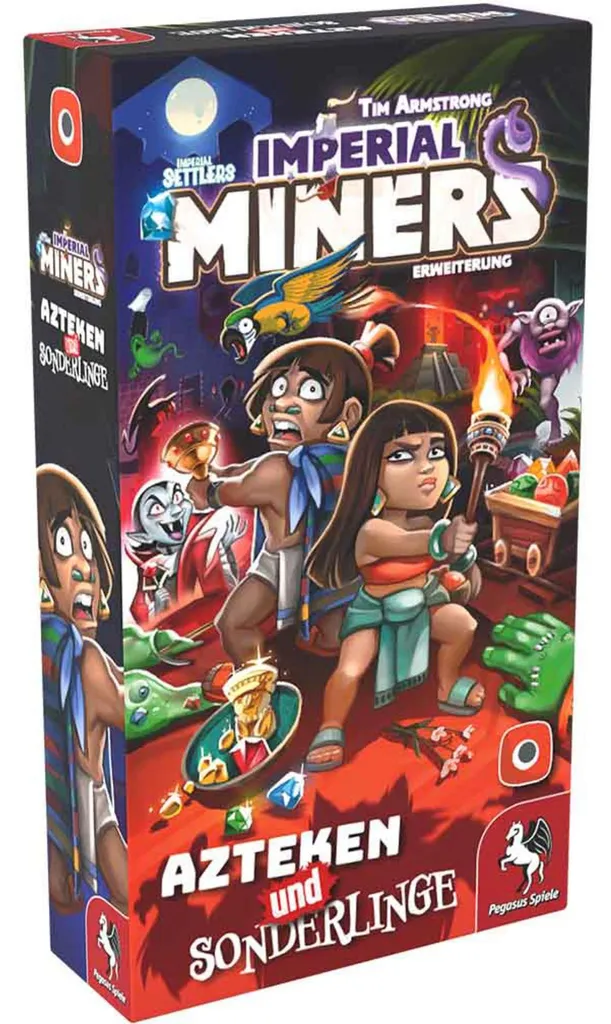 Extension jeu de société Imperial Miners Aztèques et Spécialistes