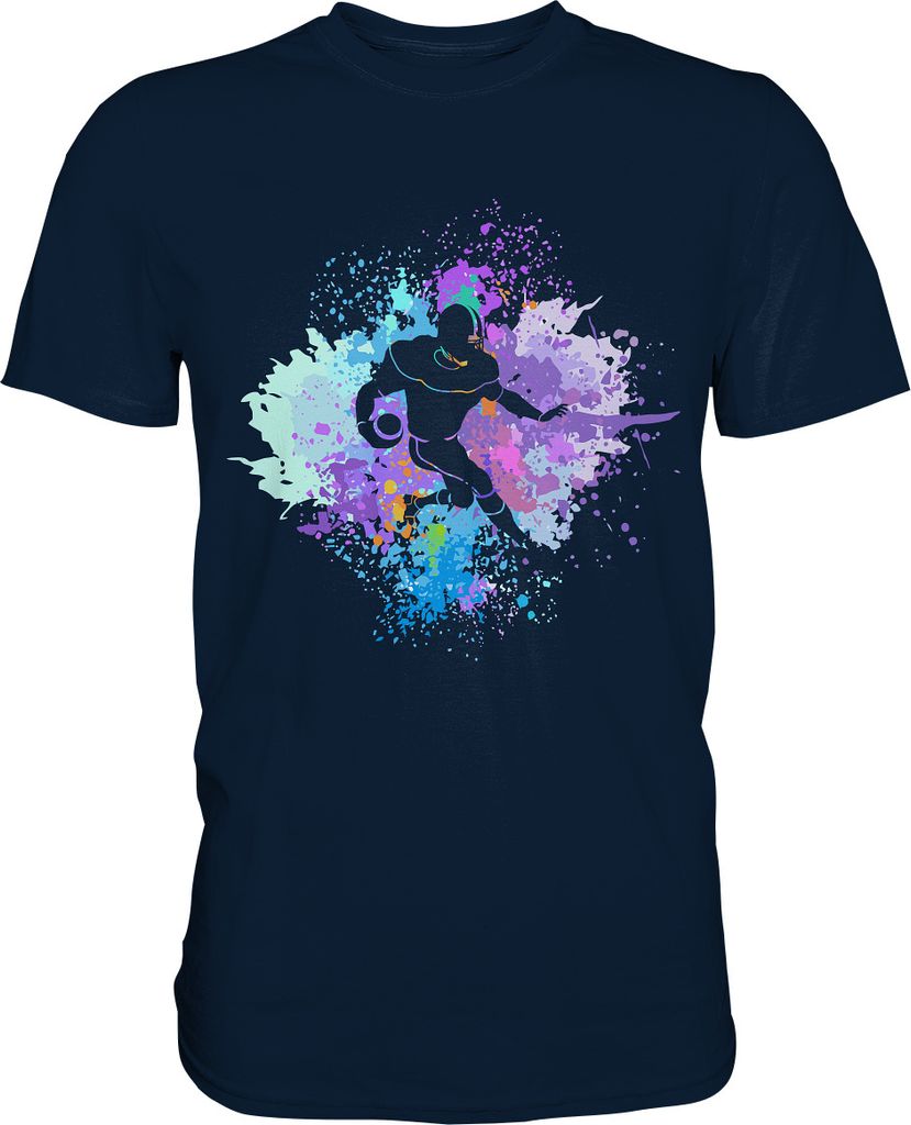 American Football T-Shirt – Navy / M Produktbild 