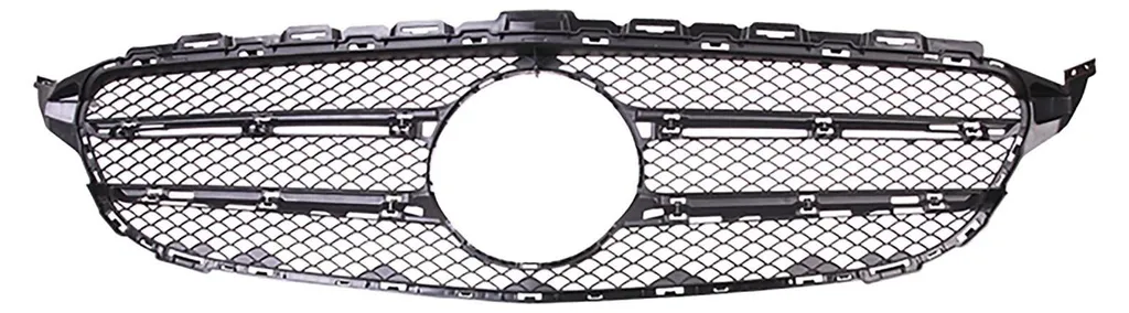 Grille de radiateur avant pour Mercedes S204 Classe C Break 2014 à 2018