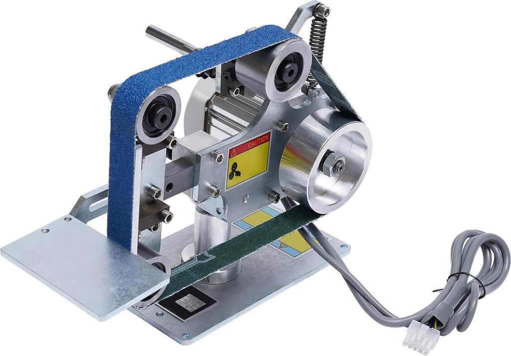 Multifunktionaler Tisch-Bandschleifer, 762×25 mm, bürstenloser Motor, Schleifen/Polieren/Schärfen, schwarz