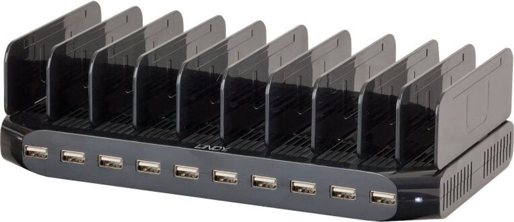 Napájecí zdroj Lindy - 2,4 A - 10 výstupních portů (USB) Obrázek produktu 4