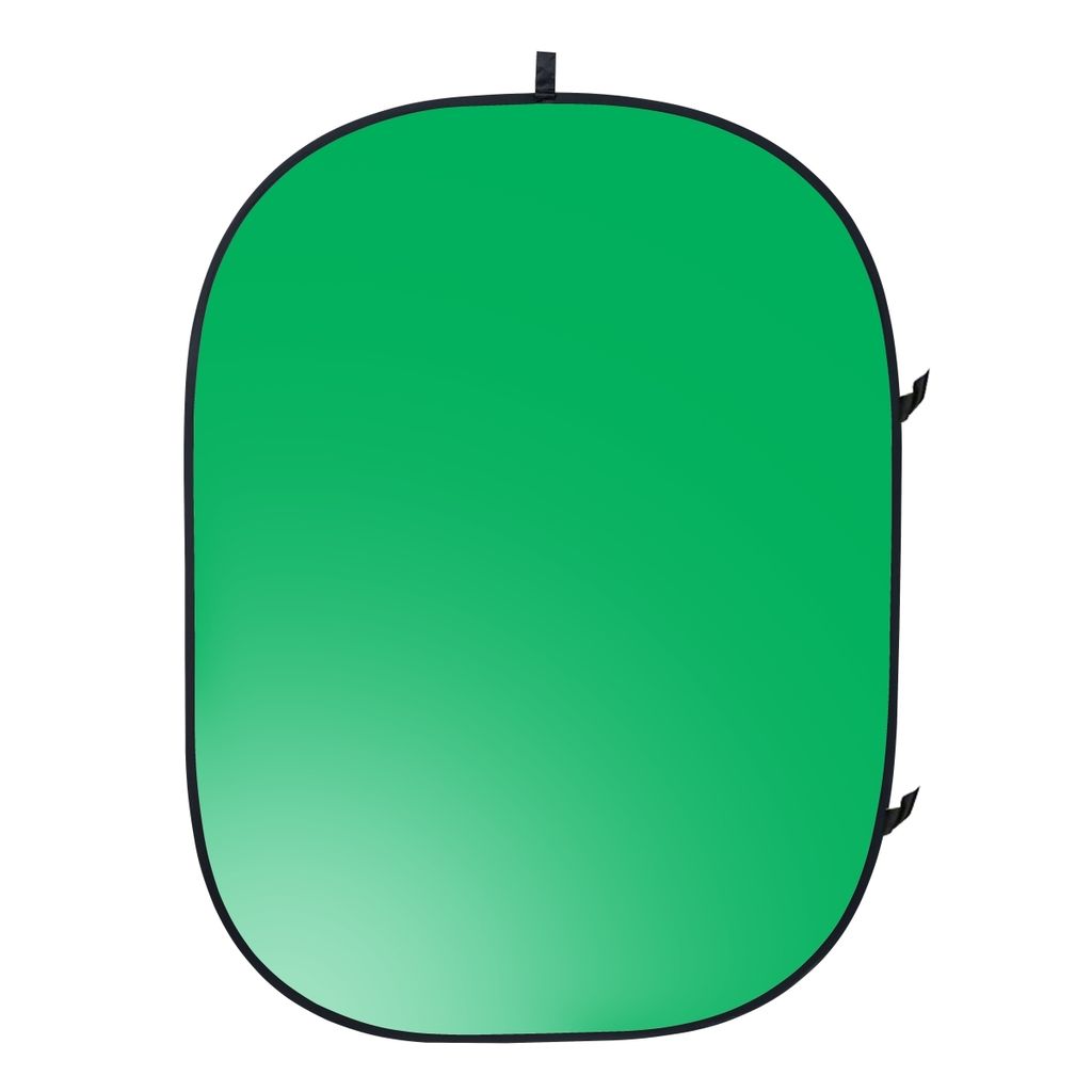 Walimex pro Falthintergrund grün 150 x 200 cm, robuster Produktbild 