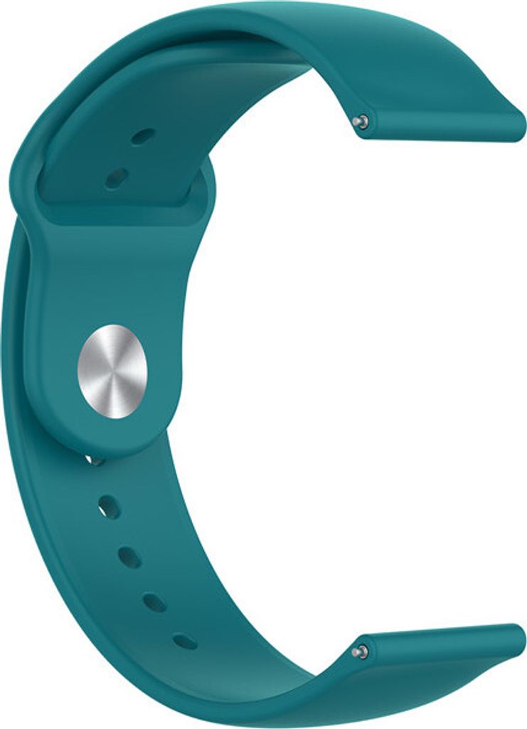 Silikon Armband Für Samsung Galaxy Watch / Huawei Watch / Amazfit 22mm Hell Blau