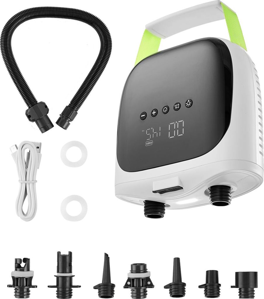 VEVOR pumpa na paddleboardy (20 PSI) s USB výstupem, Obrázek produktu 