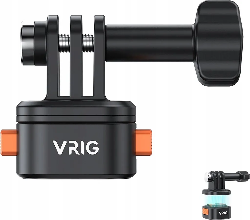 Testa a sgancio rapido 1/4 di magnete per GoPro HERO 13 12 11 10 9 8 7 MAX / AC14