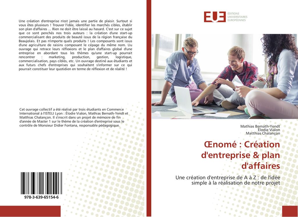 ¿nomé : Création d'entreprise & plan d'affaires