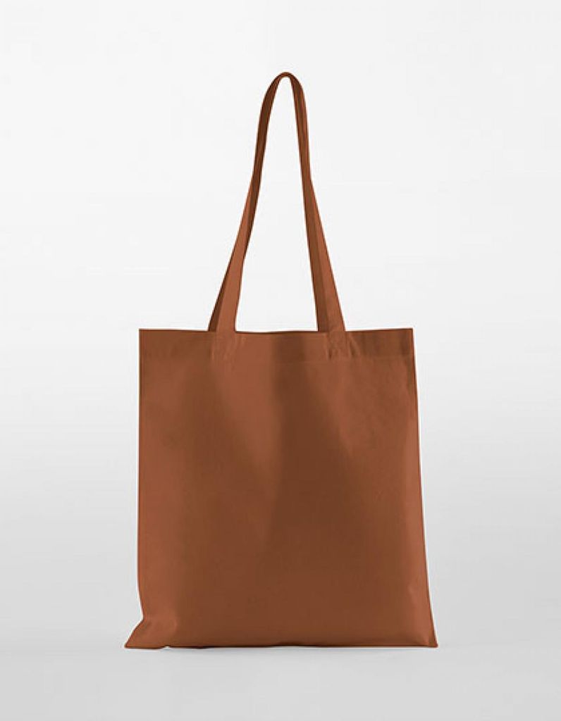 Westford Mill W161 | Organic Baumwolle InCo. Bag For Life Einkaufstasche - Farbe: Terracotta - Größe: 38 x 42 cm