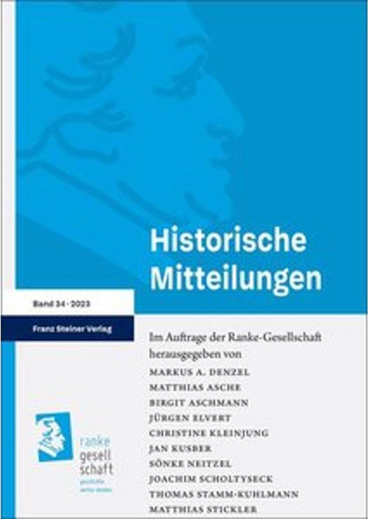 Historische Mitteilungen 34 (2023)