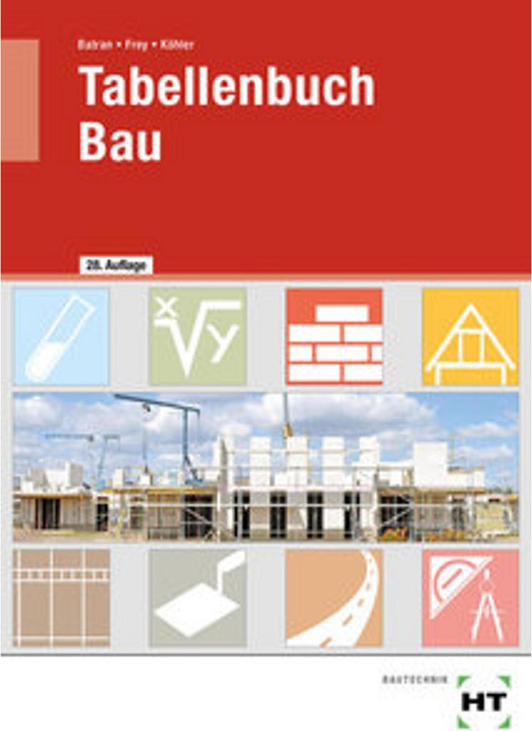 Tabellenbuch Bau Produktbild 
