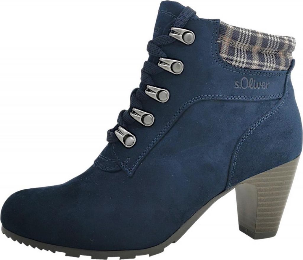 s.Oliver Damen Stiefelette Schnürboot gepolstert Produktbild 