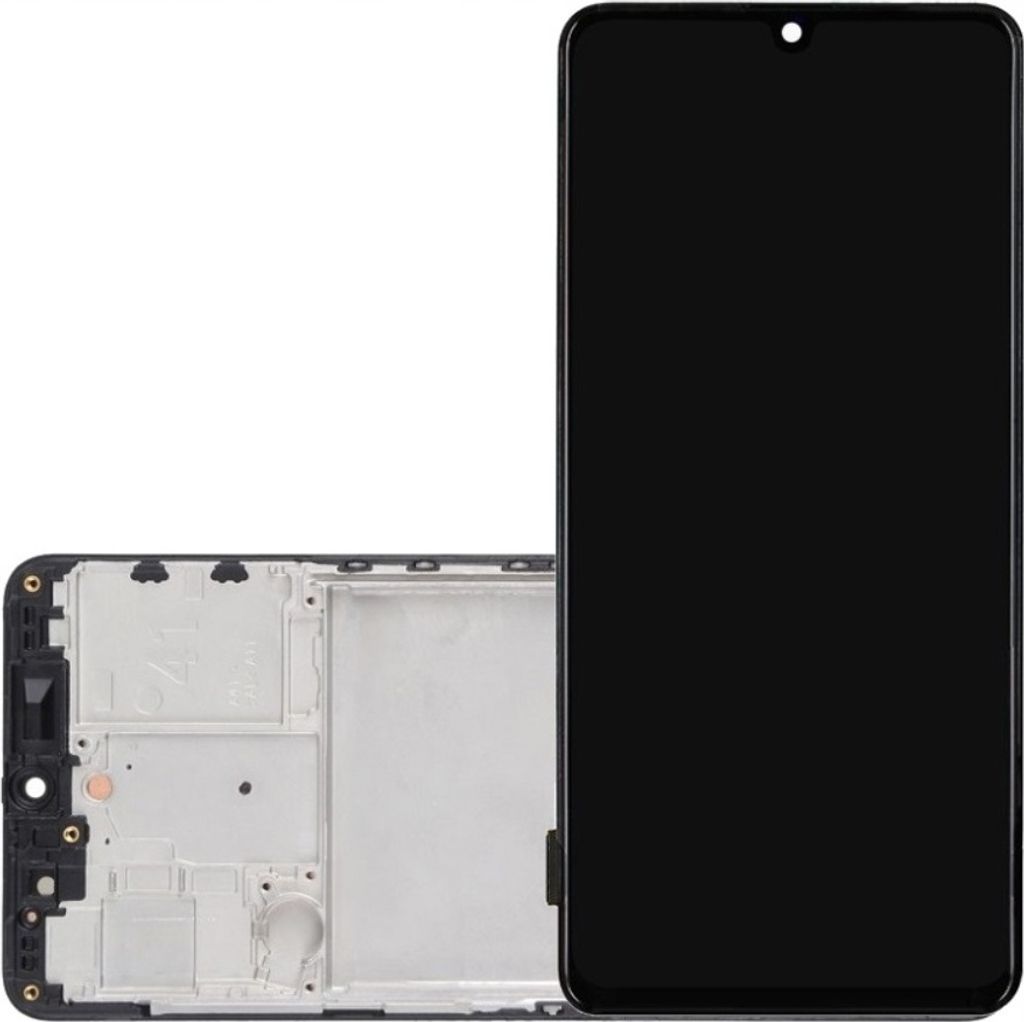 LCD-Display und Touchscreen, Ersatzbildschirm für Samsung Galaxy A41 (SM-A415) (Incell) mit Rahmen, Ersatzteile für Smartphone