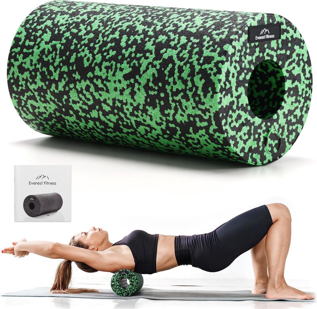 EVEREST FITNESS Faszienrolle Wirbelsäule 30cm mittel-hart - Produktbild 
