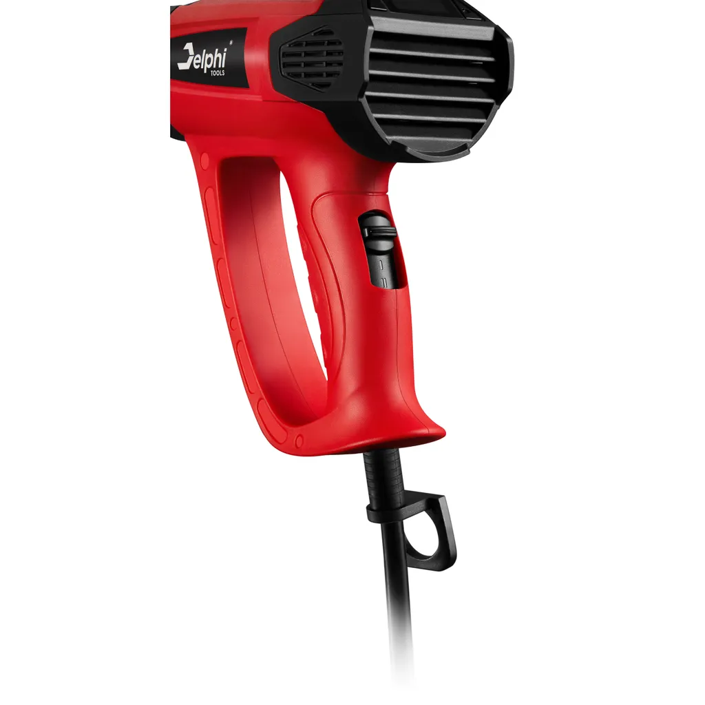 Pistola Termica 1800W con Display LCD – 600°C – 4 Ugelli – Delphi Tools con Valigetta - 5