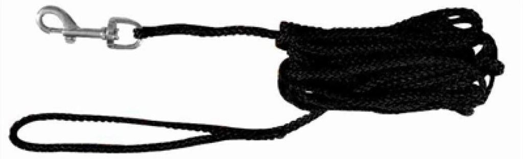 Schleppleine, rund 10 m/ø 5 mm schwarz Immagine del prodotto 