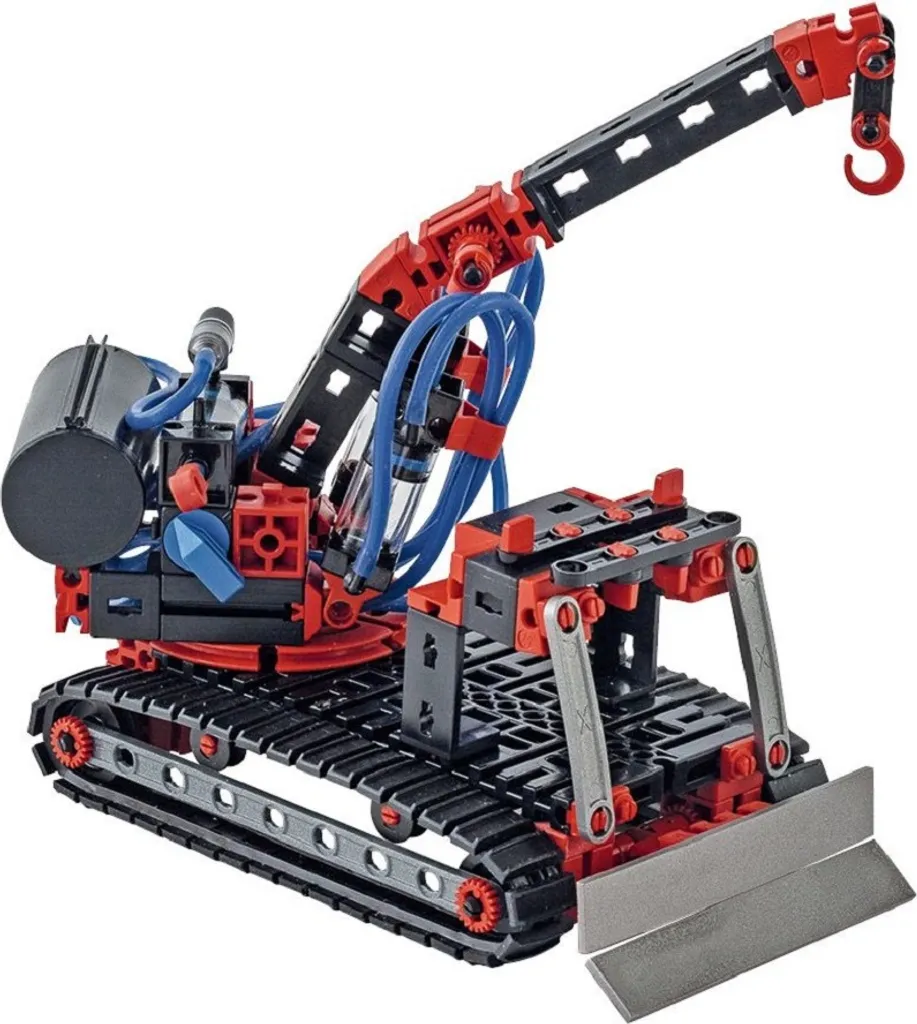 Kit Pneumatic Power fischertechnik avec Vérins et Compresseur Manuel - 19