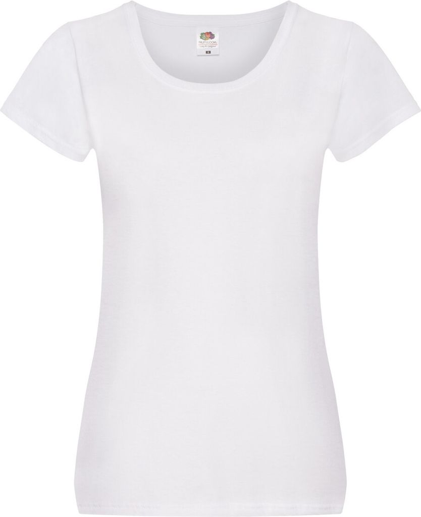 Fruit of the Loom - "Original" T-Shirt für Damen BC5677 (44 DE) (Weiß)