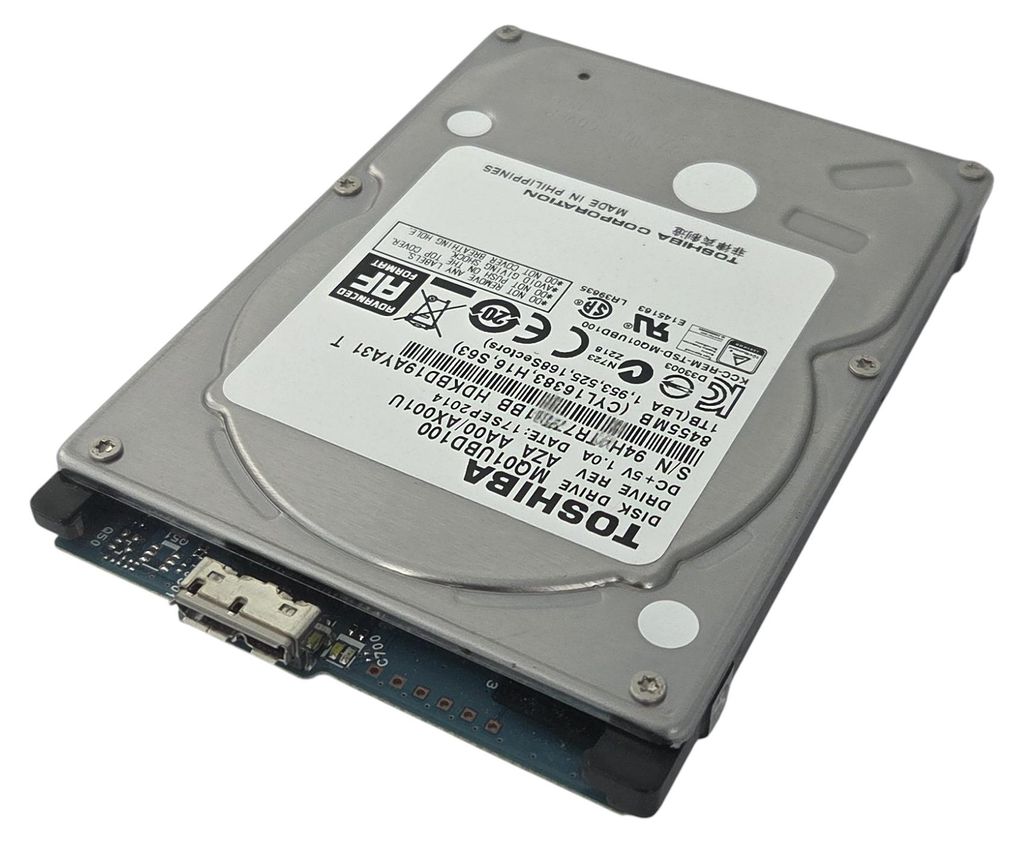 Toshiba 2,5" pevný disk, 1 TB, USB 3.0, 5400 ot./min, 8 MB Obrázok produktu 
