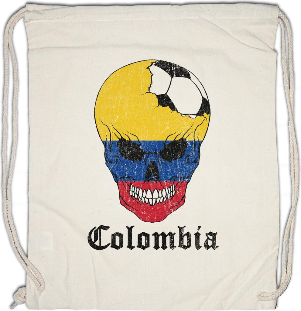 Urban Backwoods Colombia Football Comet, Turnbeutel, Farbe: Beige