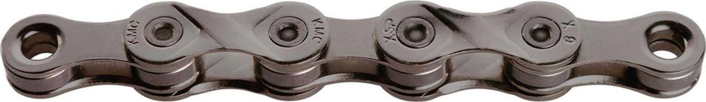 KMC Schaltungskette X9 Grau 1/2" x 11/128", 116 Glieder, Produktbild 