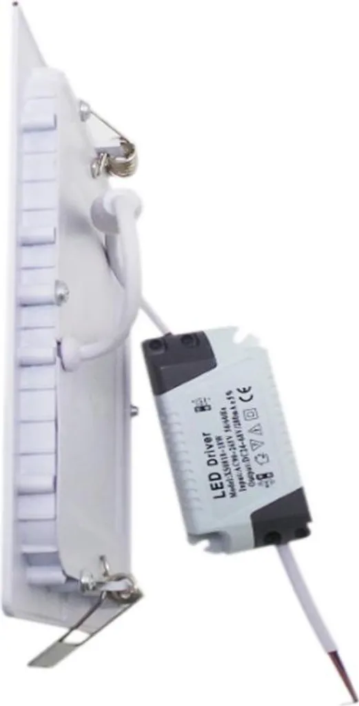 Spot LED Encastrable Carré 6W Éclairage Puissant Sans Éblouissement x10