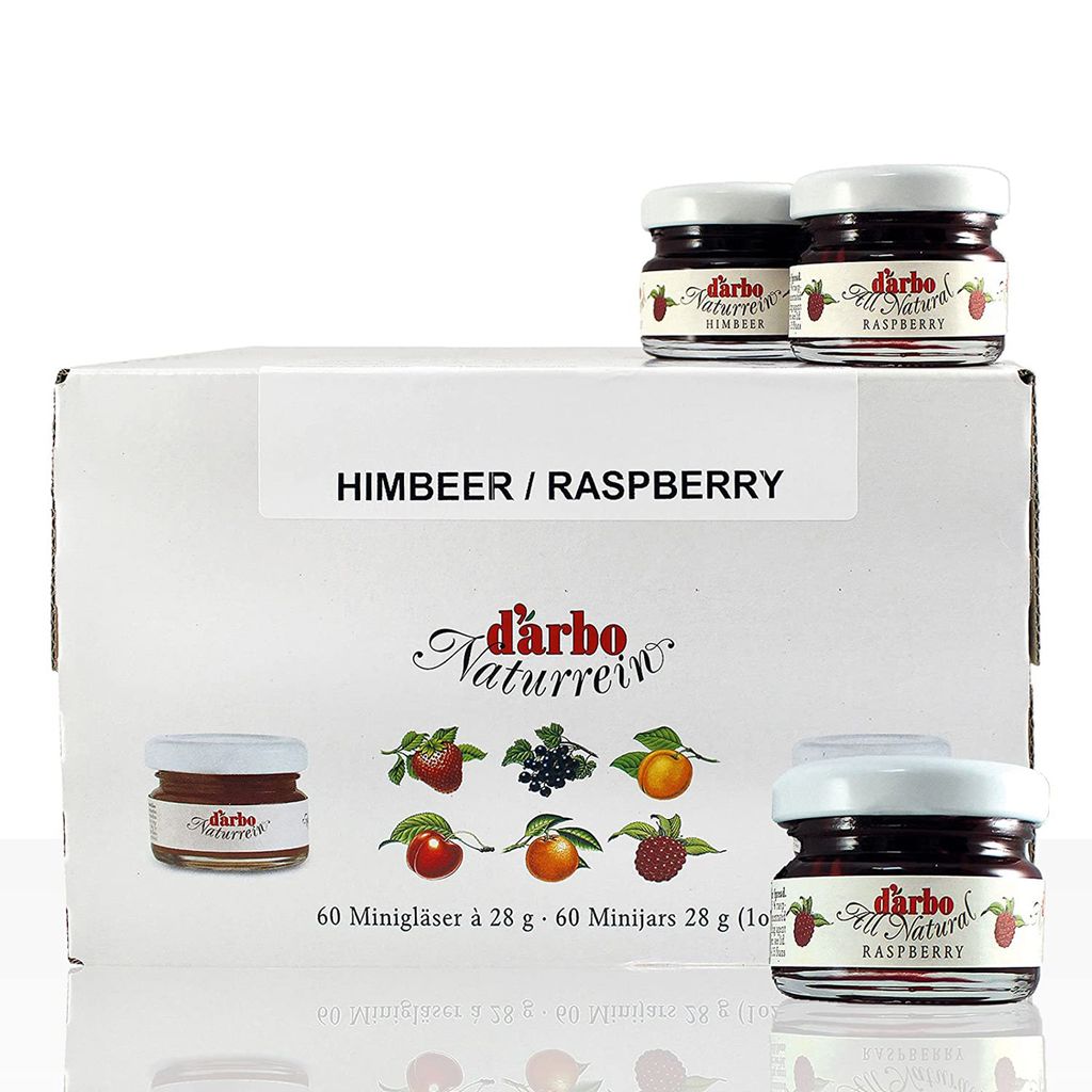 Darbo Extra džem malinový prírodný malé nádobky 60x 28g Obrázok produktu 