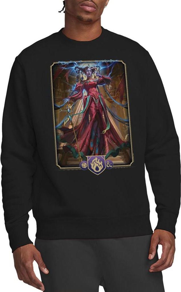 Dungeons & Dragons - "2024" Sweatshirt für Herren/Damen Uni TV21942 (M) (Schwarz)