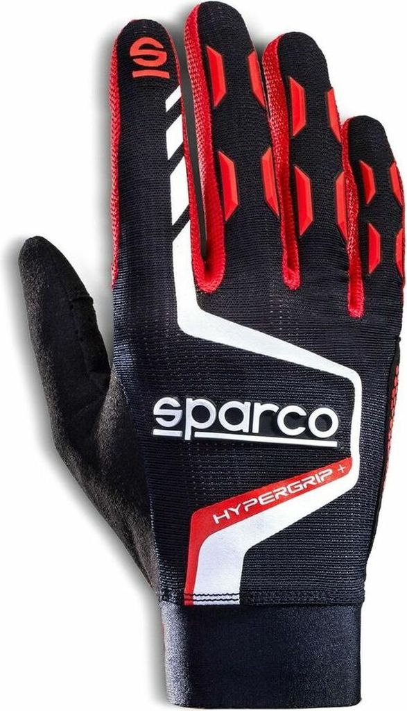 Gants Sparco HYPERGRIP+ Noir/Rouge 10 Multicolore Image du produit 