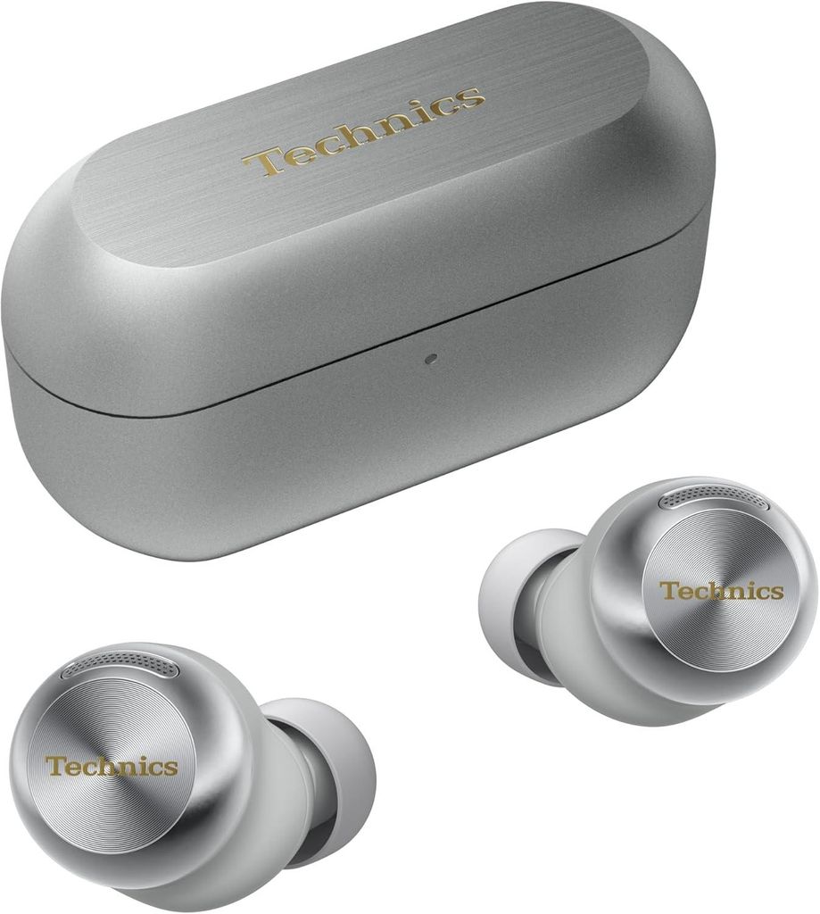 Technics EAH-AZ100 Bluetooth In-Ear Kopfhörer mit adaptivem Noise Cancelling, 10mm Magnetic Fluid Driver, Multipoint & Ladecase