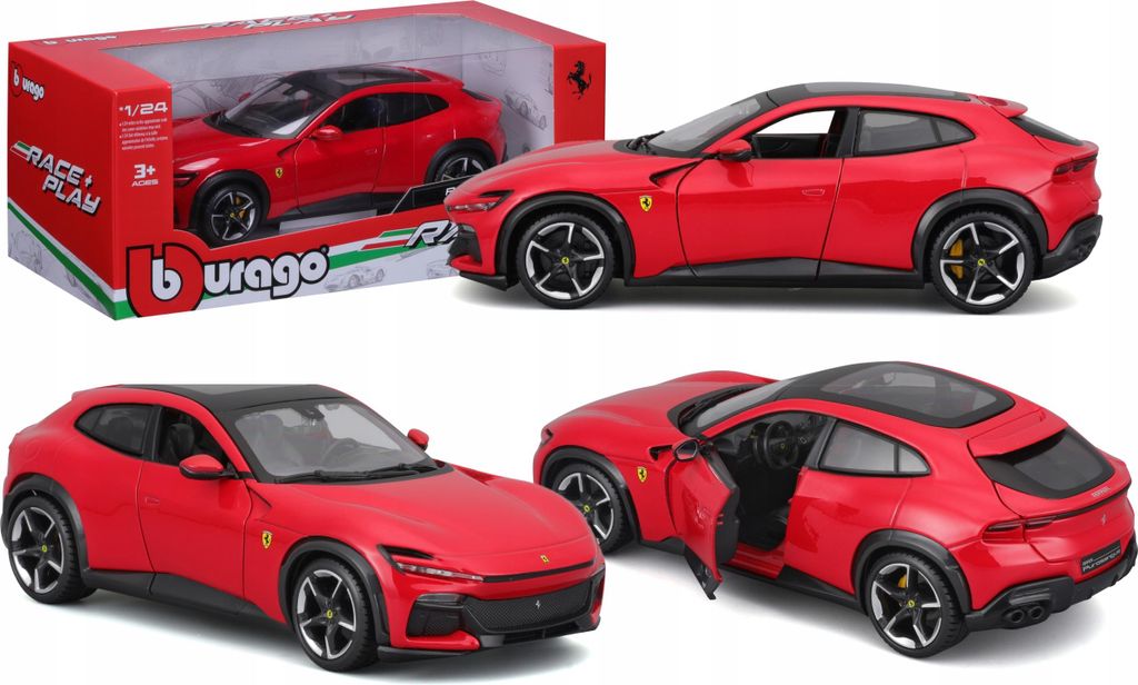 BBURAGO 18-26030, Model SUV, Wstępnie zmontowany, 1:24, Zdjęcie produktu 