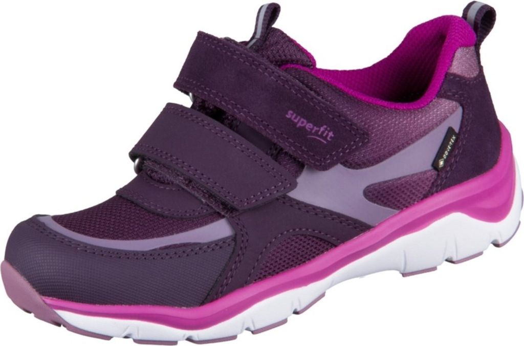 Superfit 1-000236-8500 Mädchen Sneaker Sport5 Lila, Blau, Gr. 34