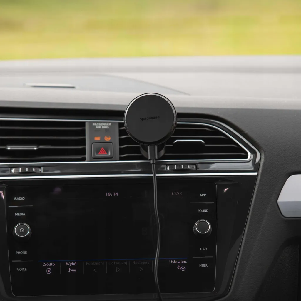 Support Voiture pour Grille d'Aération MagCharge WM11B Noir Robuste - 6