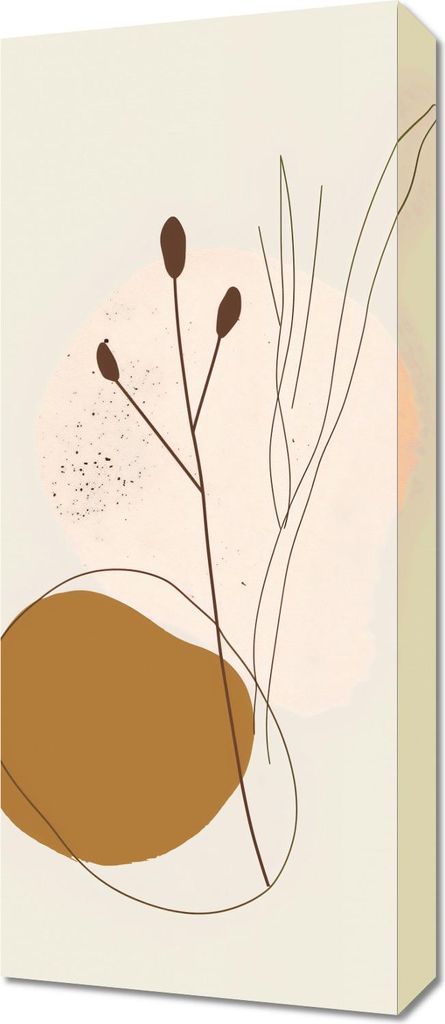 Bild 30x70cm Berührung mit der Natur